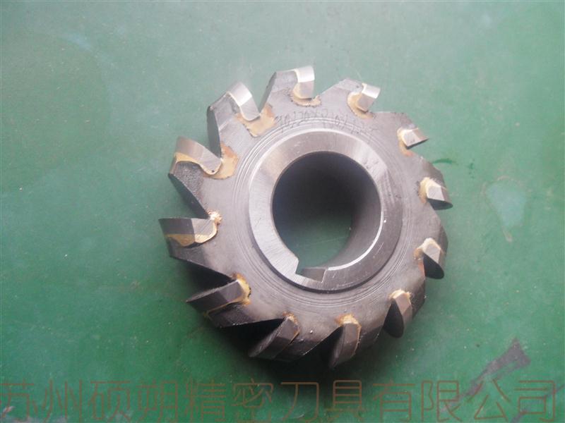 鑲圓弧三面刃銑刀,生產(chǎn)圓弧三面刃銑刀廠